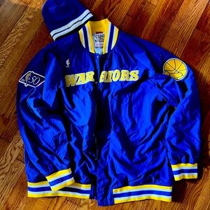 Mitchell and Ness Golden State Warriors jacket